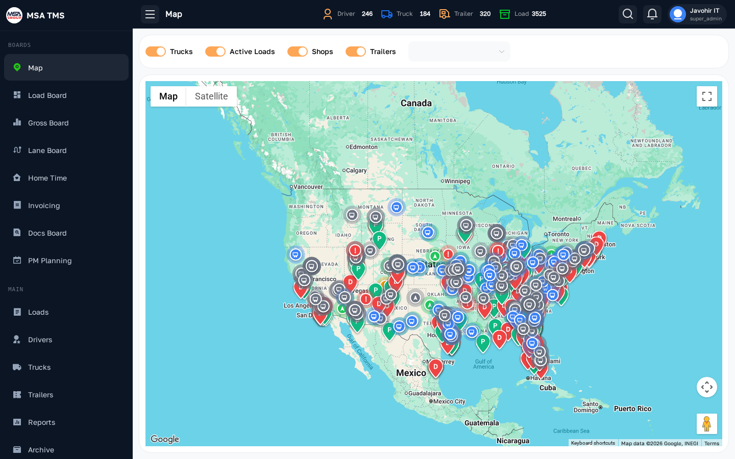 Boards / Map